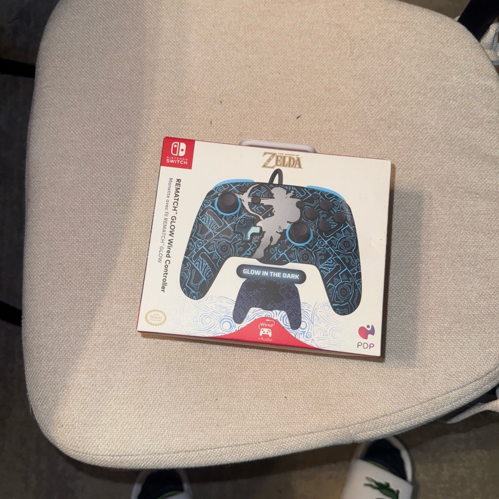 Black and Blue Wired Controller for Nintendo Switch